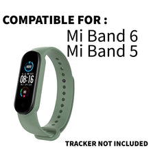 Load image into Gallery viewer, Silicone Wristband For MI Band 6/5-Light Green