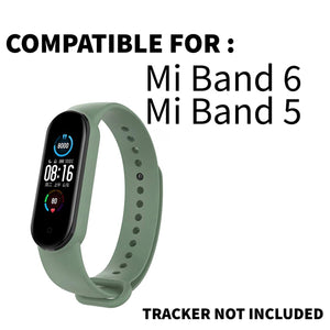 Silicone Wristband For MI Band 6/5-Light Green