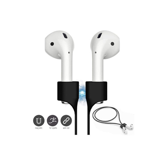 Magnetic Anti-Lost Strap AirPods 1 2 Pro- Black