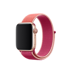 Woven Nylon Strap For Apple Watch-Dragon Fruit (42/44mm) - CellFAther