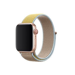 Woven Nylon Strap For Apple Watch-Midnight Blue (42/44mm) - CellFAther
