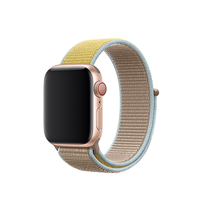 Woven Nylon Strap For Apple Watch-Pink Sand (42/44mm) - CellFAther