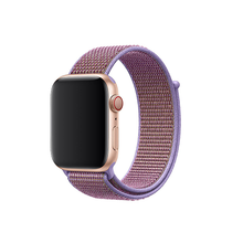 Load image into Gallery viewer, Woven Nylon Strap For Apple Watch-Reflective Black (42/44mm) - CellFAther