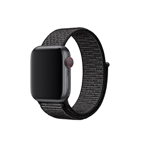 Woven Nylon Strap For Apple Watch-Midnight Blue (42/44mm) - CellFAther