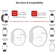 Load image into Gallery viewer, Woven Nylon Strap For Apple Watch-Red (42/44mm) - CellFAther