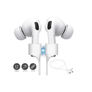 Anti-Lost Magnetic Cord(Strap) for Airpods Pro - White - CellFAther