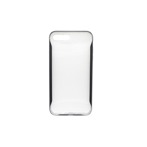 Basues Aluminium Bumper Silicone Soft Cover Case for Apple iPhone 7/8 Plus - Black - CellFAther