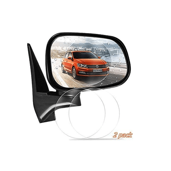 Rainproof Rear-view Mirror Protective Film with HD Nano Coating (Anti-Fog) for  Side Mirrors (Circle- 95mm x 95mm) - CellFAther