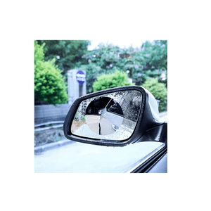 Rainproof Rear-view Mirror Protective Film with HD Nano Coating (Anti-Fog) for  Side Mirrors (Circle- 95mm x 95mm) - CellFAther
