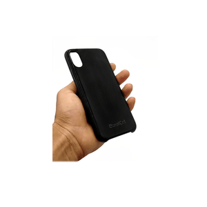 ebestcell Luxurious Shockproof Leather Back Cover Case for Apple iPhone X Black - CellFAther