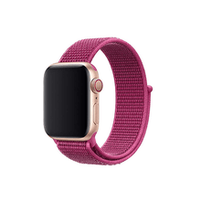 Load image into Gallery viewer, Woven Nylon Strap For Apple Watch-Pomegranate (42/44mm) - CellFAther