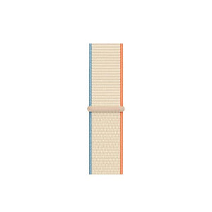 CellFAther Straps New 2020 Edition Nylon Straps For Apple Watch-42/44mm (Cream)