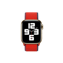 Load image into Gallery viewer, CellFAther Straps New 2020 Edition Nylon Straps For Apple Watch-42/44mm ((PRODUCT)RED)
