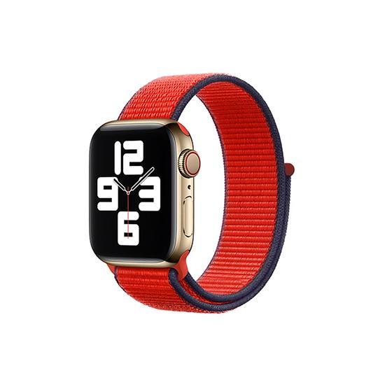 CellFAther Straps (PRODUCT)RED New 2020 Edition Nylon Straps For Apple Watch-42/44mm 