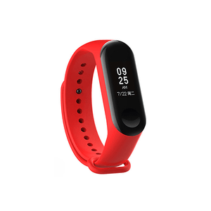 Silicone Wristband for Mi Band 4/ Mi Band 3 (Red-Ironman Edition) - CellFAther
