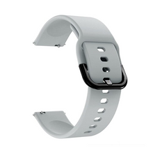 Load image into Gallery viewer, Dotted Nike Silicone Strap for Amazfit Bip/Lite/GTS/MINI/GTR 42mm -Black &amp; Grey