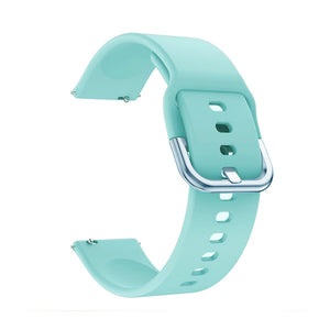 20mm universal Smartwatch Silicone Strap Light Blue