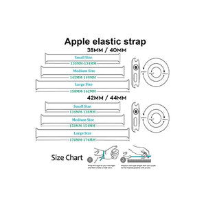 Solo Loop Elastic Silicone Strap for Apple Watch 38/40mm-Wine